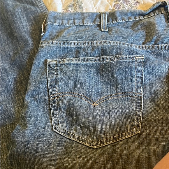 Levi's Men's Blue Straight-Leg Jeans - Picture 6 of 7